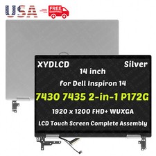 14in for Dell Inspiron 14 7430 7435 2-in-1 FHD+ LCD Touch Screen Complete SIlver picture