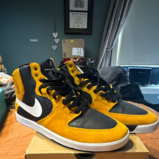 Nike SB Paul Rodriguez 7 High Skate Shoes Orange/Black US 10 M (D) picture