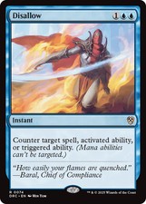 MTG Disallow [Aetherdrift Commander] Near Mint Magic picture