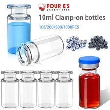 100/200/500/1000Pcs 10ml Headspace Vials Sample Glass Vials with Caps Lab Vials picture
