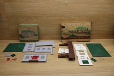 Vintage Plasticville PD-3 Police Department Kit with original box Missing pieces picture