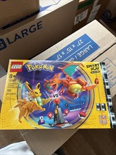 Lego 72167 Pokemon Charizard vs. Jolteon Ultimate Battle Smart BRAND NEW SEALED picture