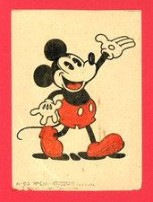 1930's 1933 MICKEY / MINNIE MOUSE Walt Disney Enterprises Transfer Pattern 90 picture