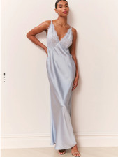 LoveShackFancy Iridia Dress in Airy Blue 00 picture