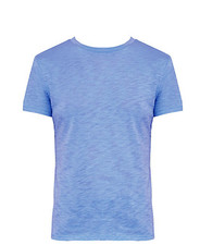 Theory Apex Tiny Tee Shirt Pale Periwinkle Women's Size L  L97001 picture