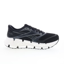 Reebok Floatzig 2 Mens Black Canvas Lace Up Athletic Running Shoes picture