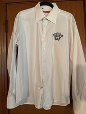 Versace Jeans Couture Mens Vintage 90’s Medusa White Shirt  Italy picture