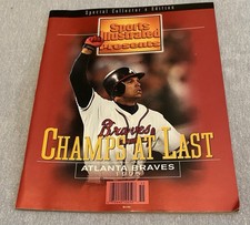 1995 Sports Illustrated MLB Atlanta Braves Special Collector's Edition Magazine picture