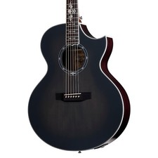 Schecter Synyster Gates 3701 AcousticElectric Guitar Trans Black Burst Satin picture