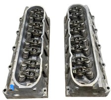 GM LS2 LS6 LC9 Gen 3 Or 4 Cathedral Cylinder Heads 243 OR 799 PAIR w/Rockers OEM picture