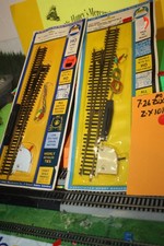 NIB AHM Left & R Hand Switch Remote Control Track #2510 & #2509 with controller picture