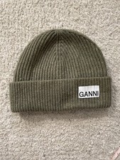 GANNI Knit Cap Wool Beanie picture