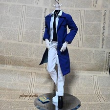 1Set 1/6  Male  Coat Shirt Vest Pants Clothes 12