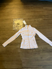 lululemon Define Jacket Nulu Full Zip Zipped Pockets Pink Women’s Size 6 picture