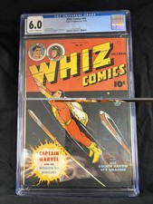 Whiz Comics #69 CGC 6.0 OW-WT Fawcett 1945 Captain Marvel MISSION TO MERCURY picture