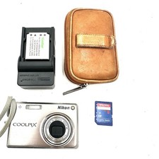 Used Nikon Coolpix S700 Digital Point & Shoot Camera W Charger, Battery, 2 Sd picture