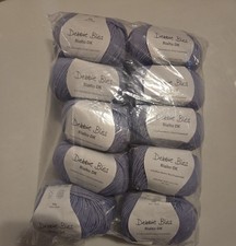 Debbie Bliss Rialto Blue-Gray 100% Superwash Merino Wool, Lot of 10 picture