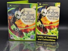 The Nightmare Before Christmas Oogie's Revenge ( Xbox )CIB-VG Disc-Pristine Case picture