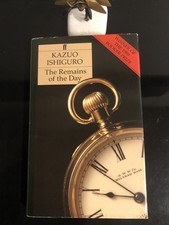 Kazuo Ishiguro The Remains Of The Day Faber&Faber UK 1989 5th Pr. HC DJ VG picture