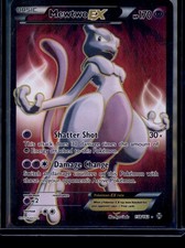 Mewtwo EX 158/162 Ultra Rare BREAKthrough Pokemon Holo Near Mint picture