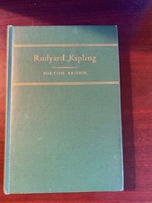 1945 *FIRST* Rudyard Kipling: A New Appreciation by Hilton Brown VG Condition picture
