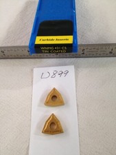 10 NEW WNMG 431 CARBIDE INSERTS. GRADE: C5. TIN COATED. GENERAL PURPOSE (U899) picture