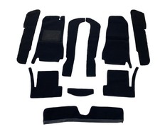Fiat 124 Carpet Kit 1968-1983 Complete Black Charcoal Red Maroon Navy Dark Brown picture