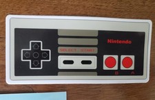 Nintendo NES Vintage Retro Looking Controller STICKERS  picture