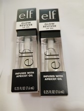2X e.l.f. Glow Reviver Lip Oil Crystal Clear, Jojoba Oil, Vegan & Cruelty-Free picture
