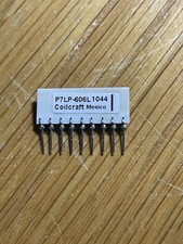 2-Coilcraft 7 pole LOW PASS Filter, 50 ohm, P7LP-606L OR -157L or -307L OR -507L picture