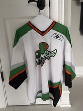 Reebok Chicago Shamrox Authentic NLL Lacrosse Game Jersey Medium  picture