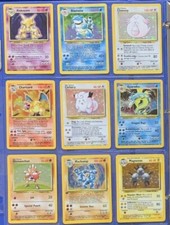 1st Edition - Old Pokemon Cards - 100% Vintage - WOTC ONLY - 10 card Gen 1 & 2 picture