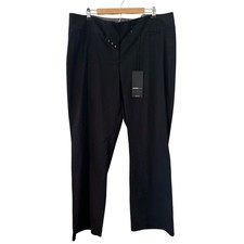 Studio By Torrid High-Rise Relaxed Fit Black Trousers Stretch Size 22R. NWT picture