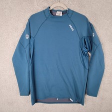 NRS HydroSkin 0.5 Mens XXL Blue Neoprene Paddling Top Long Sleeve picture