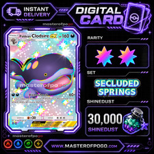 Pokemon TCG Pocket - Clodsire EX - Shiny Full Art 2 Star - English - Fast Trade picture