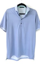 Greyson Iconic Polo Mens Medium With Iconic Greyson Wolf Motive Print (DDP) picture