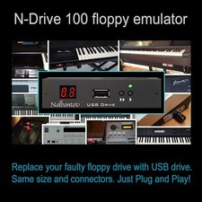 Nalbantov USB Floppy Disk Emulator N-Drive 100 for Yamaha PF1000 picture