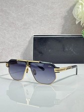 Luxury Cazal MOD995 Square Pilot Shades Black Gold Frame 63-10-145 picture