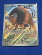 Pokemon 2026 Tauros 096/086 Chaos Rising Full Art Holo English 130 HP picture