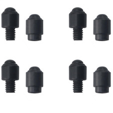 4PCS Stainless Steel Folding Knife Screws and Titanium Thumb Studs - Black picture