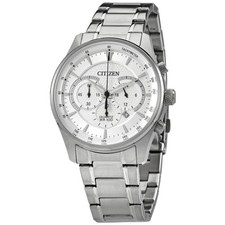 Citizen Chronograph Quartz Silver Dial Men's Watch AN8190-51A picture