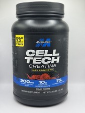 MuscleTech CellTech Creatine Powder Fruit Punch Post Workout 2.90LBS picture