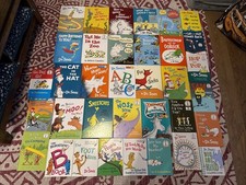 Lot of 35 Dr. Seuss Hardcover Books - Beginner, Bright & Early, Learning Library picture
