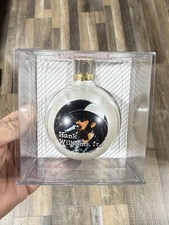HANK WILLIAMS JR. Christmas Ornament Santa's Rockshop Vintage 1997 NEW NOS picture