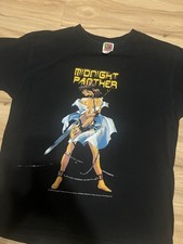 RARE vintage 1999 Midnight Panther Anime Promo Tee picture