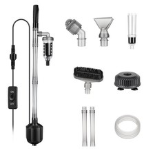 hygger 5-in-1 Electric Aquarium Gravel Cleaner 360GPH 15W Fish Tank Vacuum picture
