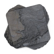 Pimpernel Set of 6 Midnight Slate Coasters - 4