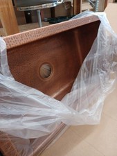 Sinkology Orwell 30” Undermount Single Bowl 16 Gauge Antique Copper Kitchen Sink picture
