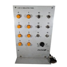 Reliance Electric A/M 15 Simulation Panel Industrial Training Control Automation picture
