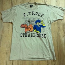 F-Troop Comedy TV Show Parody Vintage Shirt Rare Single Stitch picture